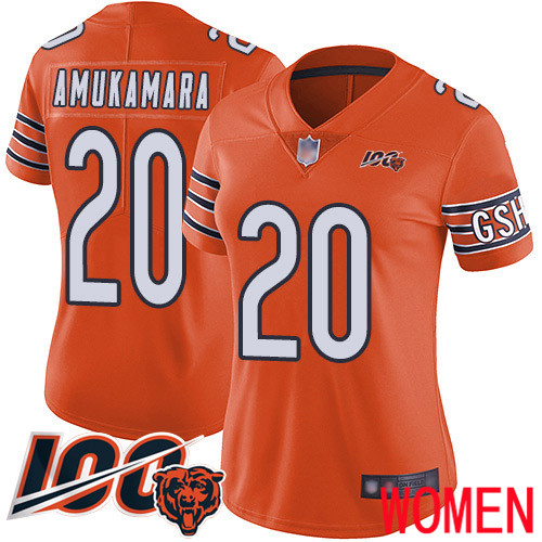 Chicago Bears Limited Orange Women Prince Amukamara Alternate Jersey NFL Football 20 100th Season